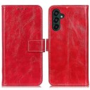 Samsung Galaxy A55 Lommebok-deksel med Magnetisk Lukning Rød