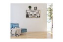 Vegghylle Wohnling PAOLA melaminbelagt MDF, oppbevaringshylle, veggmontert, moderne stil Sonoma - Sonoma