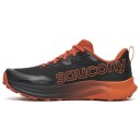 Saucony Men"s Peregrine 16 Black/rust 46.5