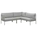 Brafab Upper sofasett Vänster Light grey / Digi Grey