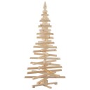  Juletre med stativ Naturlig 180 cm Heltre furu