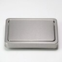 Svinglås i rustfritt stål for bordplate 16,2x22,7 cm