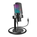 Fifine Ampligame A8 Usb Gaming Mikrofon Rgb (Pc/ps4/ps5) Svart