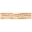 vidaXL Flytende hylle 140x30x2 cm ubehandlet heltre akasie