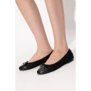 Tory Burch Cap Toe Ballet Black 39.5
