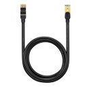 Ethernet RJ45 10Gbps 2m network cable (black)