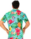 Widmann Hawaiiskjorte Turkis Flamingo XXL