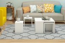 Elegancia Settbord 60 cm 4 Bord - Hvit