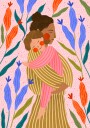 Gentle Mother"s Embrace Plakat / 50x70