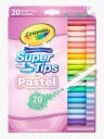 Crayola Super Tips Fiberpenner Pastell 20-Pakk