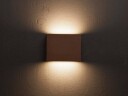 Llitt Per Ii Vegglampe Led Ip54 3000K 6W 430Lm Corten