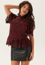 Bubbleroom Occasion Cotton Lace Blouse