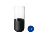 Villeroy & Boch Manufacture Rock longdrinkglass 30 cl 4-pakning Clear