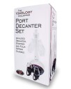 Vinology portvinskaraffel med 4 stk glass