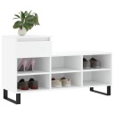  Skoskap hvit 102x36x60 cm konstruert tre 8721012114111