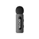Boya BY-V10 V2.0 Trådløs USB Mikrofon med Klemme 100m