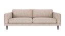 Rowico Home Braden 3 seters sofa Lys grå Robin 1 Brun eikben