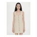 Faithfull the brand Dame Kjoler Beige L,