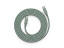 Avolt - Cable 1 USB-C to Lightning 2m Oak Green Avolt