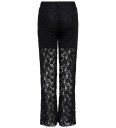 Kids Only Kogleika Straight Lace Pants Jrs   Black   146 152