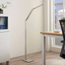 Lucande Filigran LED-leselampe Nicano, variabel lysfarge