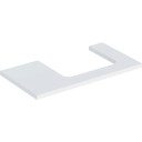 GEBERIT ONE benkeplate 900x470x30mm kuttet th t/hw svært komprimert t