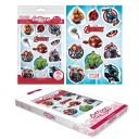 Spiselige Cupcakesdekorasjoner Wafer Avengers Pk/12 