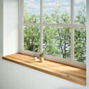  2 Stk Lysebrun 160x40x2cm Heltre Eik