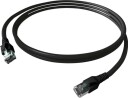 Easylan CP1KSB... Cat6a S/FTP RJ45 patchkabel svart 1,5 m