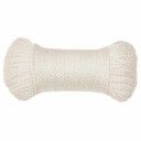  Arbeidstau hvit 6 mm 100 m polypropylen