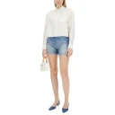 Versace Dame Shorts Blå W28,