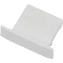Ansell Lighting endestykke uten hull 15x20 mm hvit