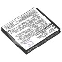 Canon Digital IXUS 80 IS batteri (850 mAh 3.7 V)