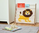 3 Sprouts Book Rack Yellow Lion