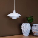 Taklampe Larsen Morph Ø30 Pendel Hvit