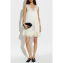 Ganni, Dame, Kjoler, Beige, L,