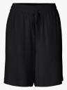 Selected Femme Viva Mid Waist Sun Shorts Sort 38