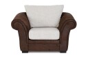 Toronto Lenestol - Brun/Beige