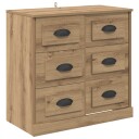  Serviesskap Artisan Eik 70 x 35,5 x 67,5 cm Konstruert tre