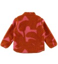 Danefæ Fleecejakke   Teddy   DaneTumling   Chili/Soft Cherry Bel   Danefæ   3 år (98)   Fleecejakke Rosa Rød