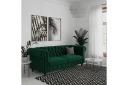 Sovesofa Felix 236x87x83 cm Mørk grønn Fløyel   236x87x83 cm Mørk grønn Fløyel