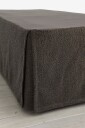 Ellos Home   Sengekappe Altro i bouclé høyde 52 cm   Brun