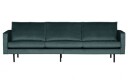 BePureHome Rodeo 3-seter Sofa - Teal Velur