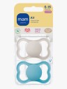 MAM Air Silikon Smokker 6-16m Blå