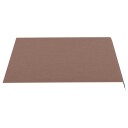 vidaXL Erstatningsduk for markise brun 3x2,5 m