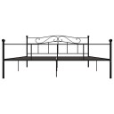 vidaXL Sengeramme svart metall 180x200 cm