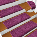  Trappematter 30 stk 65x21x4 cm lilla 8721288459497