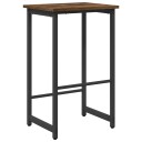 vidaXL Barstol Røkt Eik 40 x 32 x 64 cm Konstruert tre