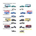 Majorette Lekebil Racing Deluxe Trailer Assortert 19cm