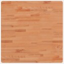  Bordplate 70x70x1,5 cm firkantet heltre bøketre 355969